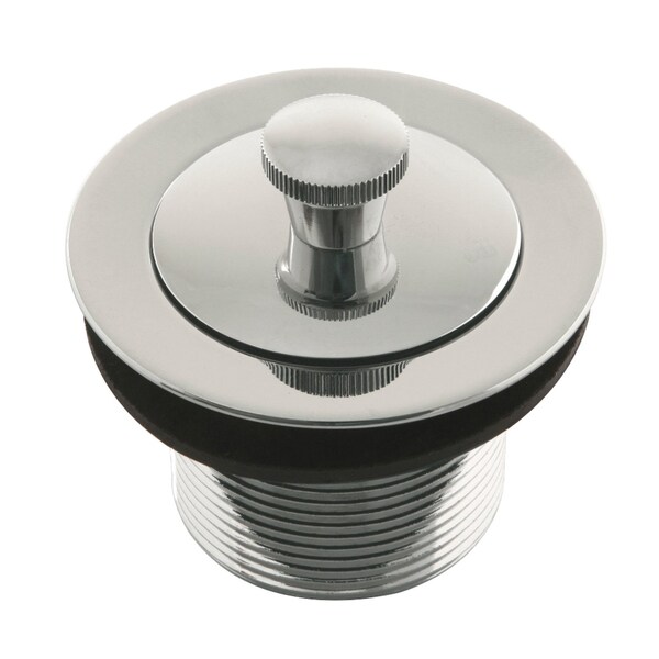 Kingston Brass DLL216 Brass Lift and Turn Tub Drain, Polished Nickel DLL216 - main